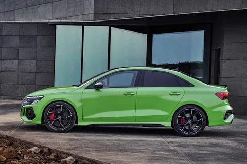 Audi A3 RS3 Limousine quattro 2021 view 4