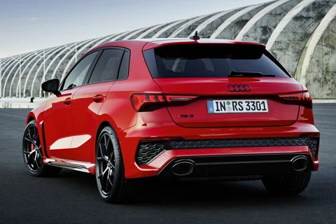 Audi A3 RS3 Sportback quattro 2021 view 2