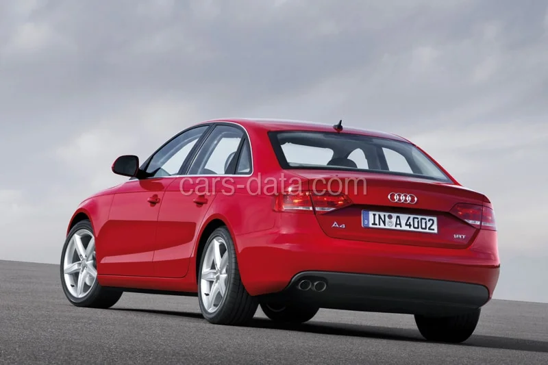 Audi A4 2.0 TDI 143hp 2007 front view