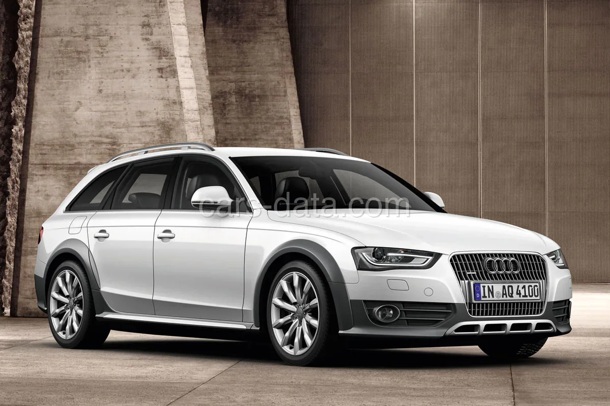 Audi A4 Allroad quattro 2.0 TDI 190hp 2014 front view