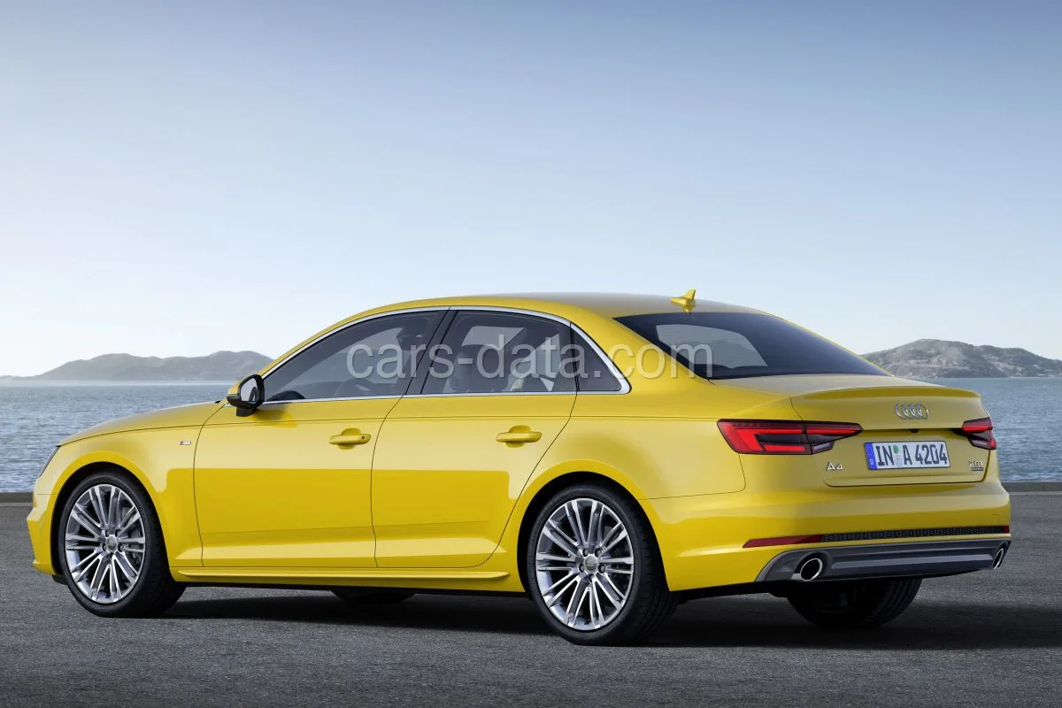 Audi A4 2.0 TFSI 252hp 2015 front view