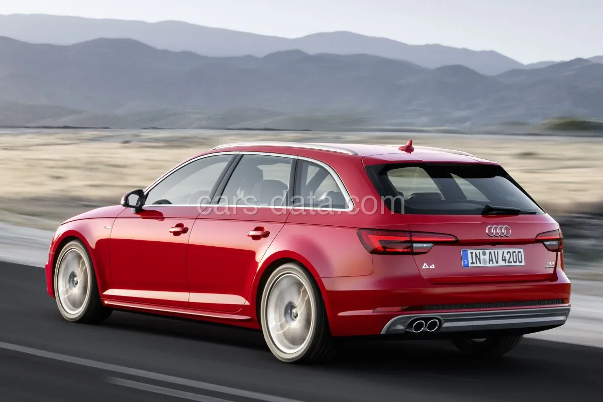 Audi A4 Avant 2.0 TFSI 252hp 2016 front view