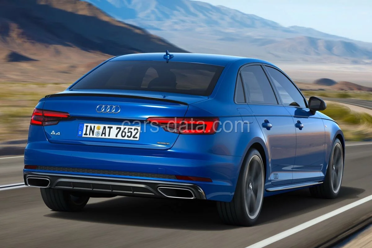 Audi A4 30 TDI 2019 front view