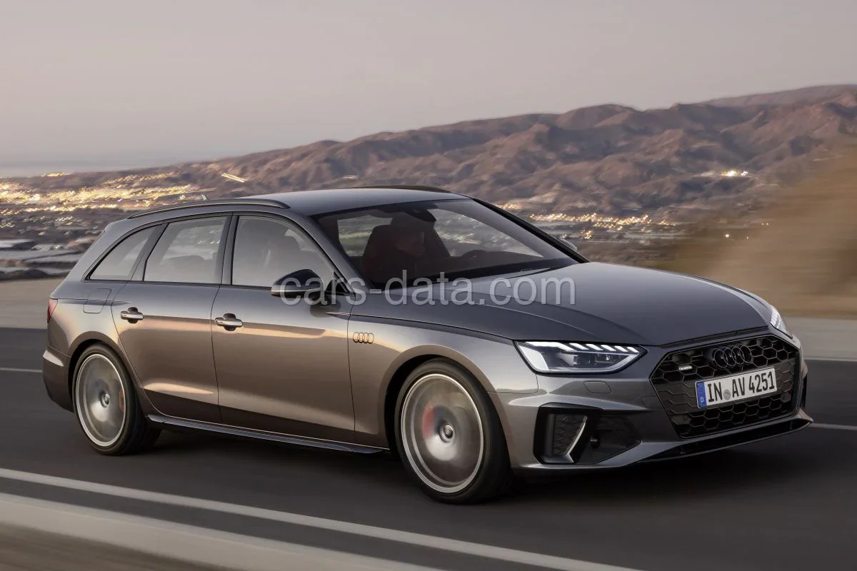Audi A4 Avant 40 TDI edition one 2019 front view