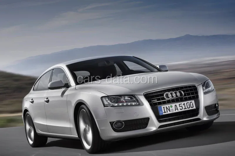 Audi A5 Sportback 2.7 TDI 2009 front view