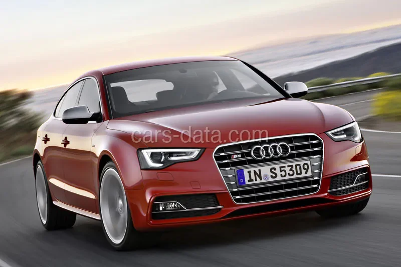 Audi A5 S5 Sportback 3.0 TFSI quattro 2011 front view