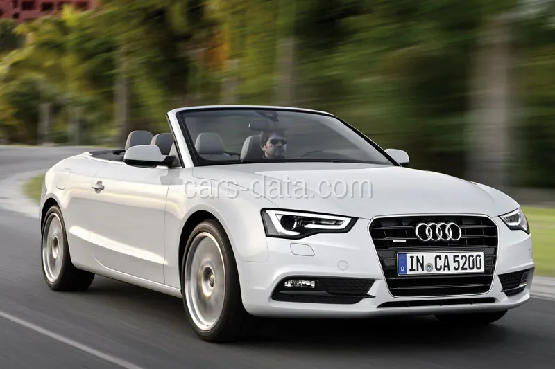 Audi A5 Cabriolet 2.0 TDI 150hp 2013 front view