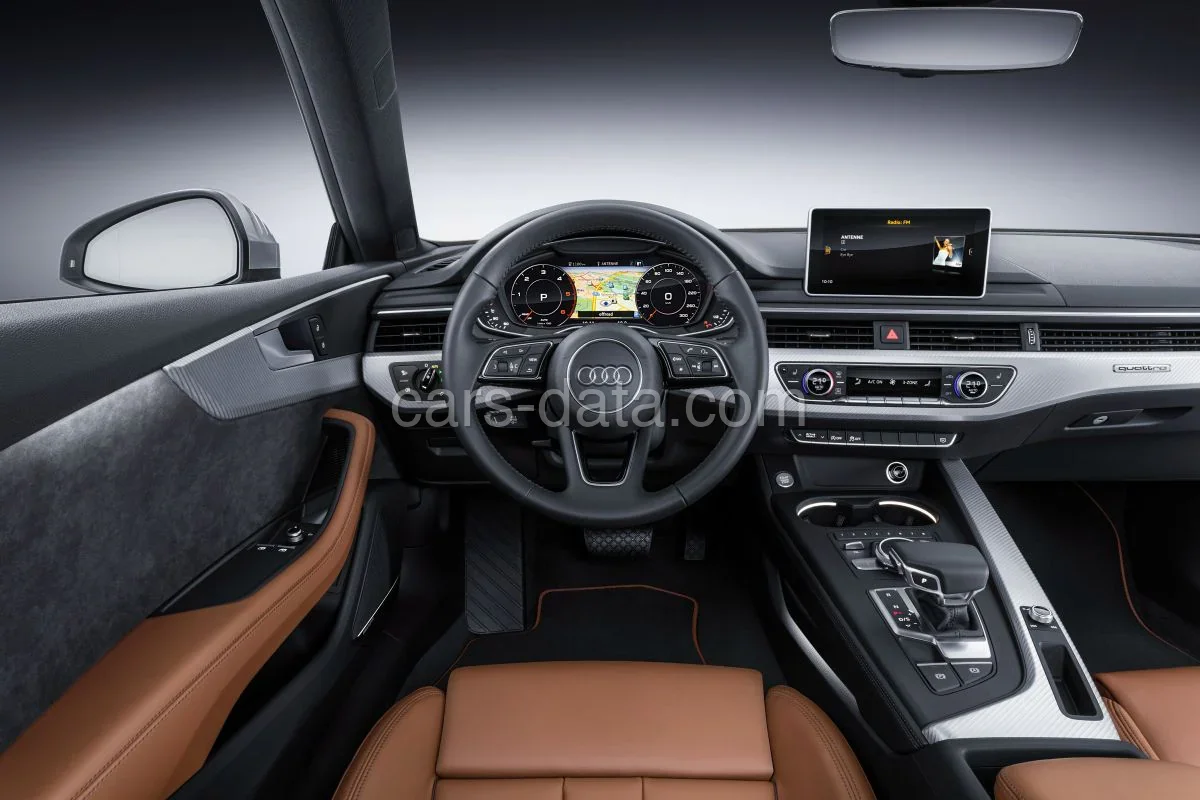 Audi A5 Coupé 45 TFSI 2019 front view