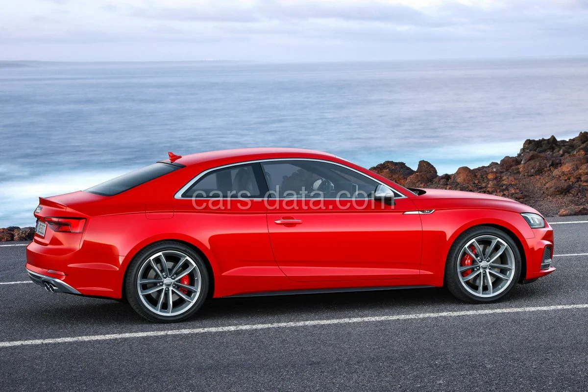 Audi A5 S5 Coupé 3.0 TDI quattro 2019 front view