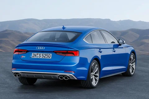 Audi A5 2017 front view