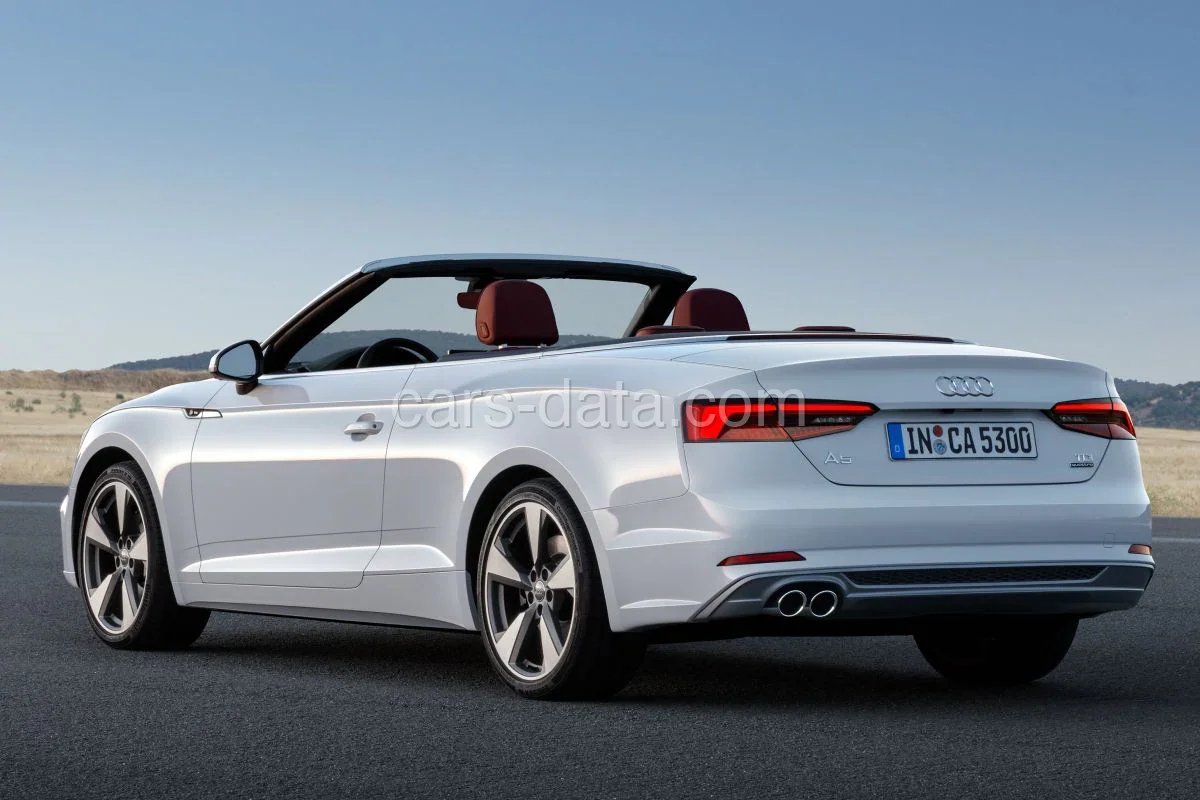 Audi A5 Cabriolet 40 TDI 2018 front view