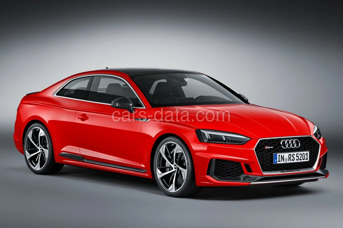 Audi A5 RS5 Coupé 2.9 TFSI quattro 2017 front view