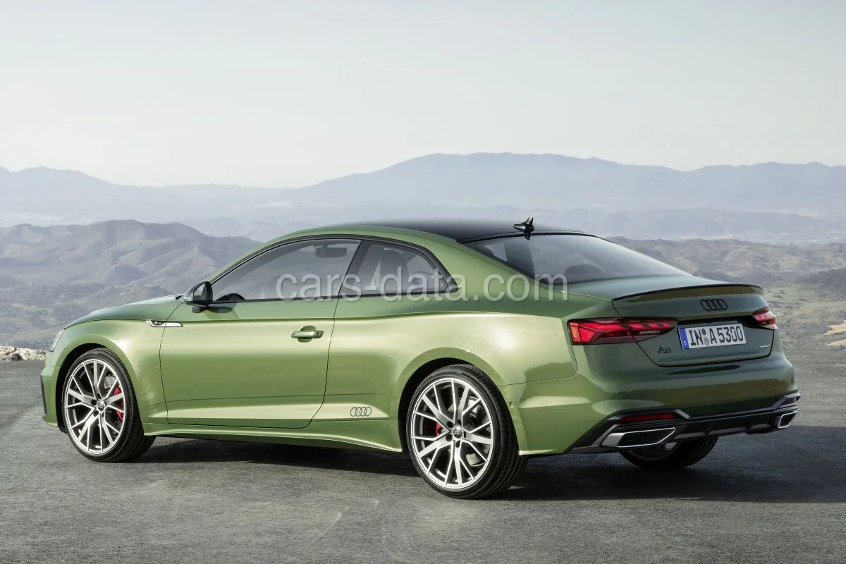 Audi A5 Coupé 40 TFSI Advanced edition 2021 front view