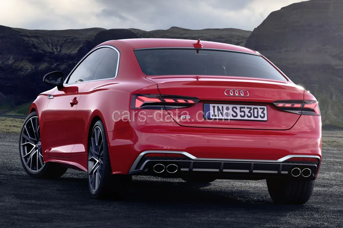 Audi A5 S5 Coupé TDI quattro 2020 front view