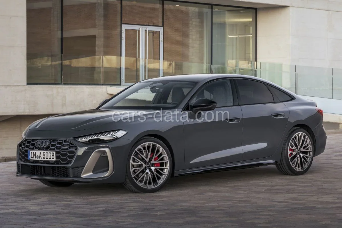 Audi A5 Limousine TFSI 150kW Advanced edition 2024 front view