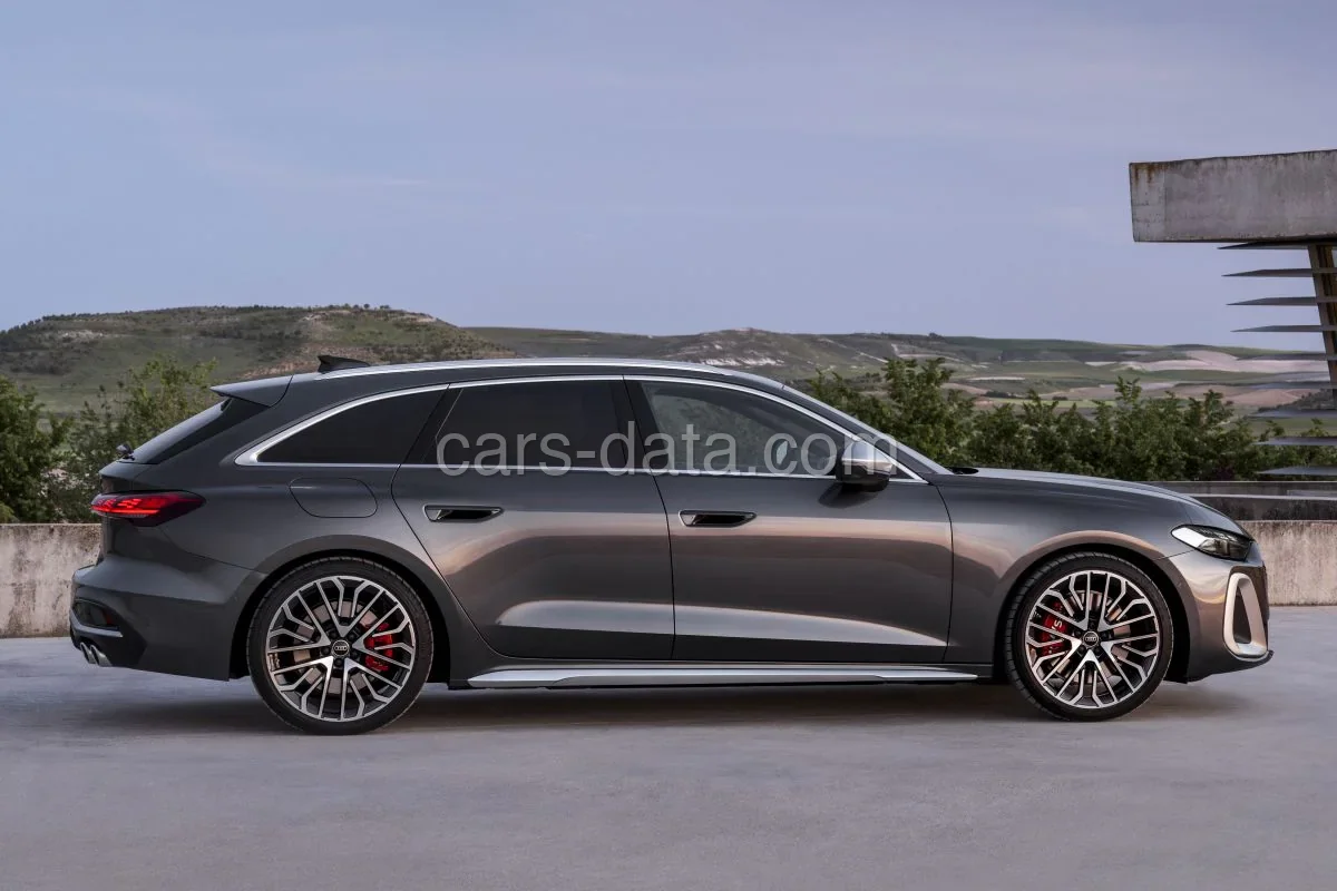 Audi A5 S5 Avant TFSI quattro 2024 front view