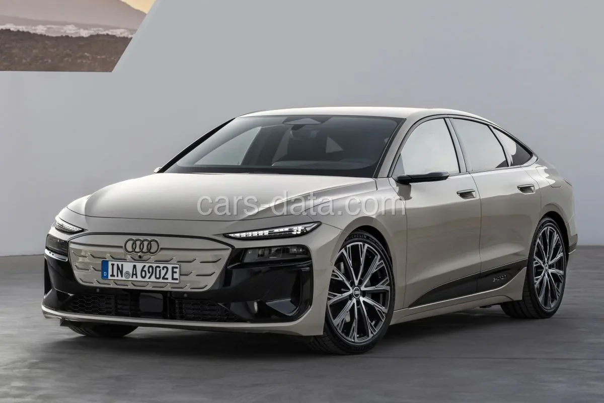Audi A6 e-tron Sportback Advanced edition 2024 front view