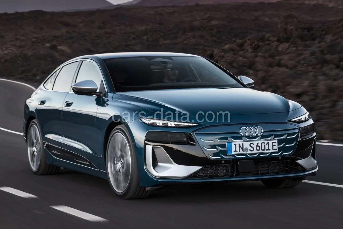 Audi A6 e-tron S6 e-tron Sportback 2024 front view