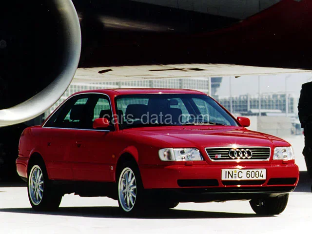 Audi A6 S6 quattro 1994 front view