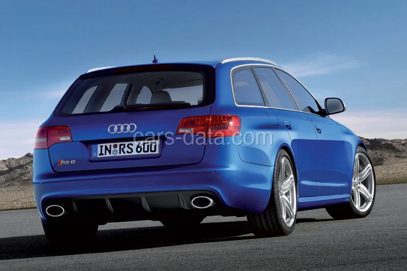 Audi A6 RS6 Avant 5.0 TFSI quattro 2008 front view