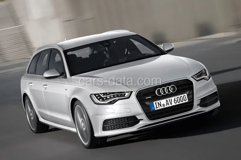 Audi A6 Avant 2.8 FSI 2011 front view