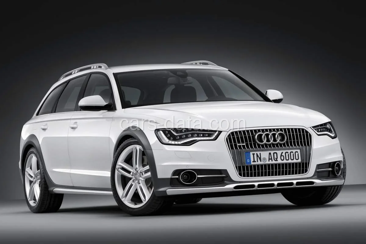 Audi A6 Allroad 3.0 TFSI quattro 2012 front view