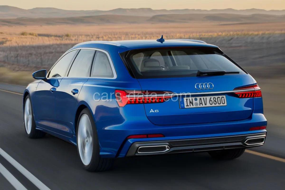 Audi A6 Avant 40 TDI 2018 front view
