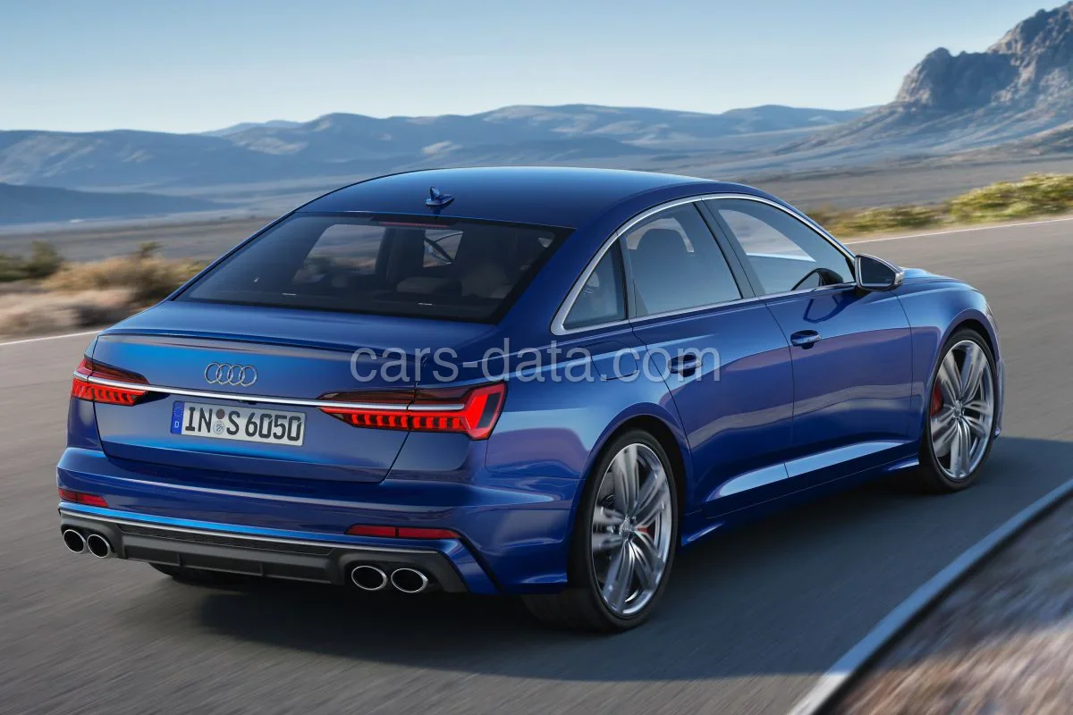 Audi A6 S6 TDI quattro 2019 front view