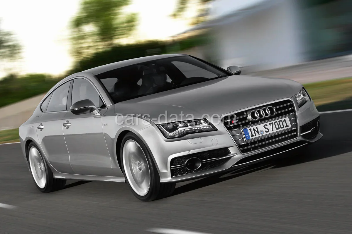 Audi A7 S7 Sportback 4.0 TFSI quattro 2012 front view