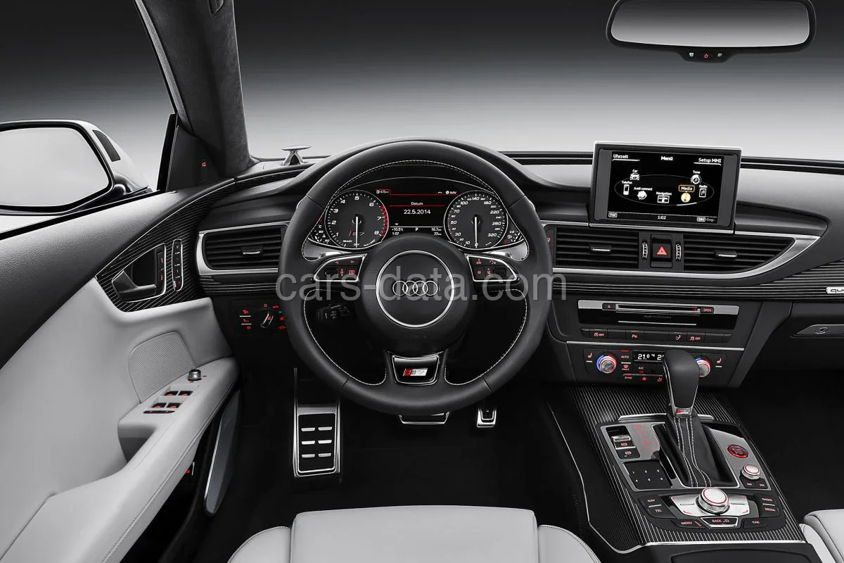 Audi A7 S7 Sportback 4.0 TFSI quattro 2014 front view