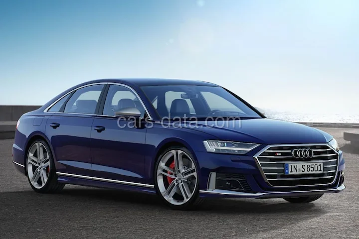 Audi A8 S8 2020 front view
