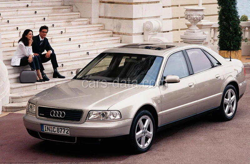 Audi A8 3.7 1999 front view