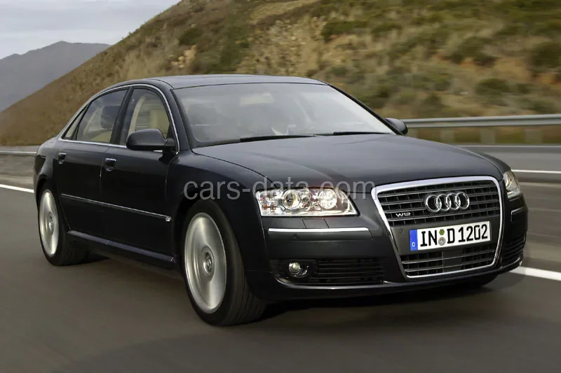 Audi A8 6.0 quattro Pro Line 2005 front view
