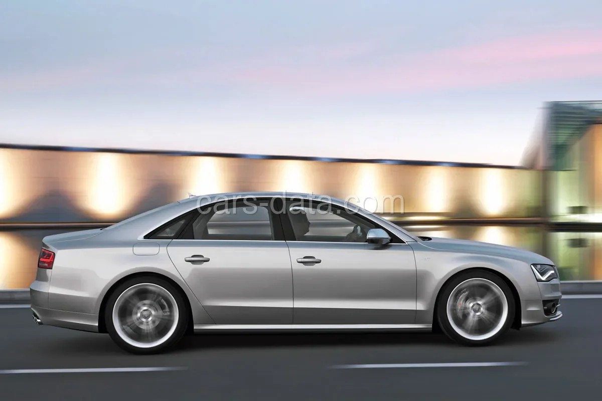 Audi A8 S8 4.0 TFSI quattro 2012 front view