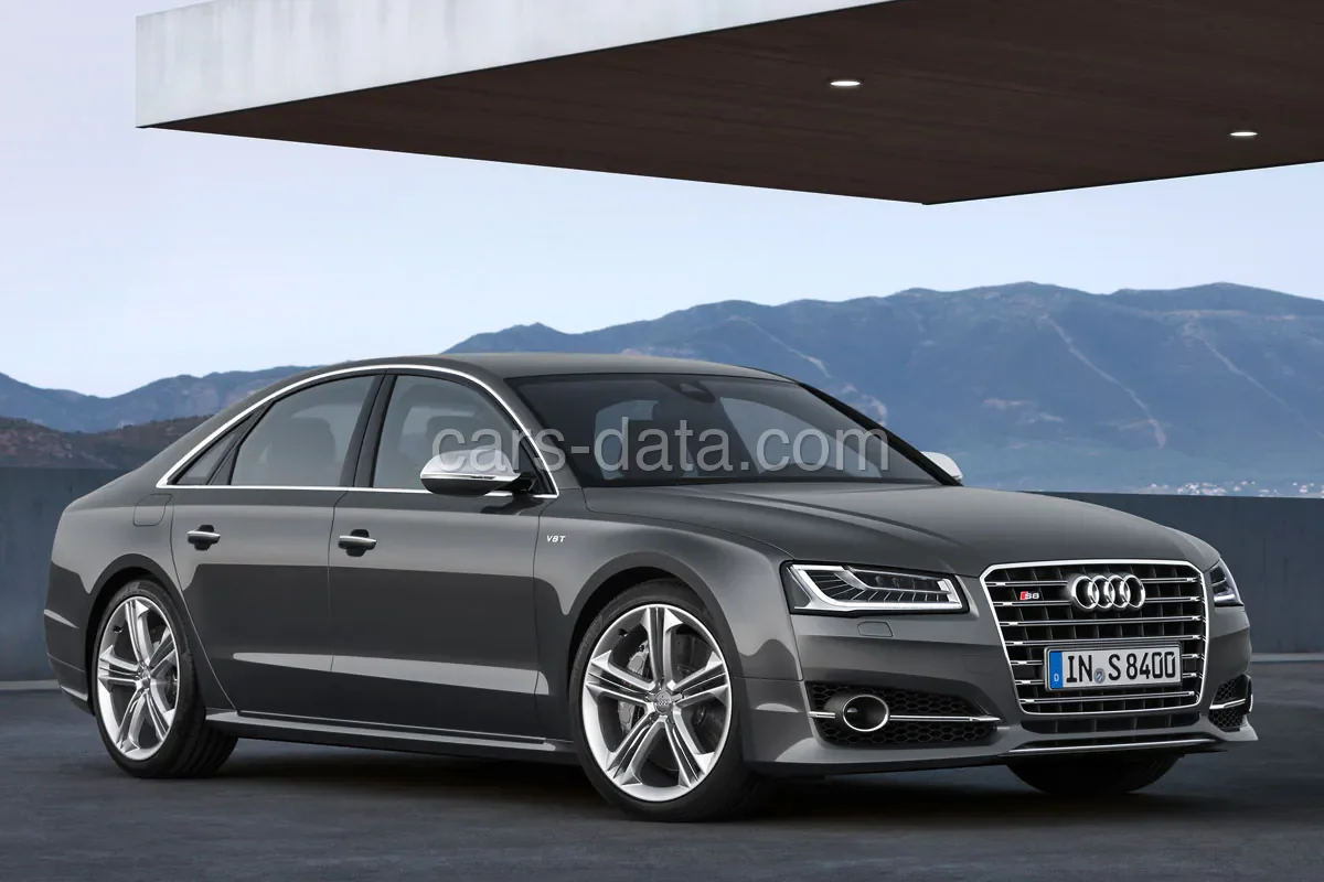 Audi A8 S8 4.0 TFSI quattro 2014 front view