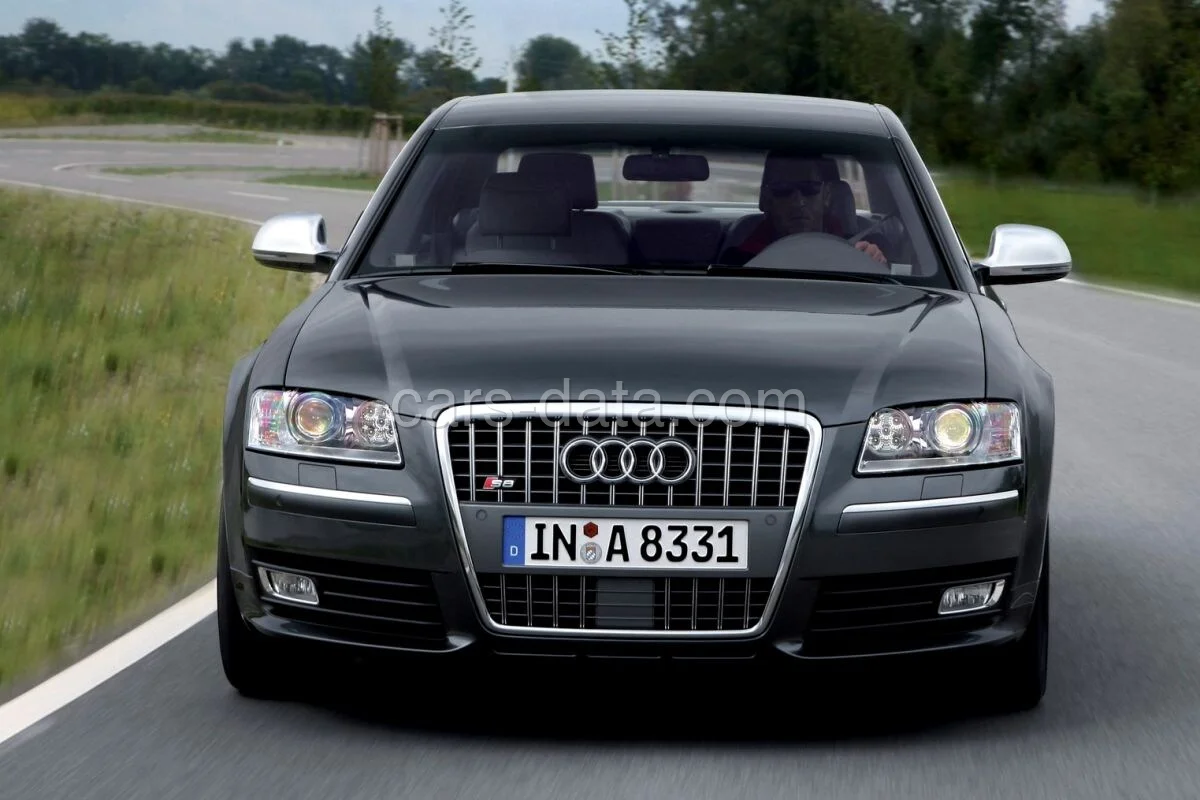 Audi A8 S8 5.2 FSI quattro 2007 front view