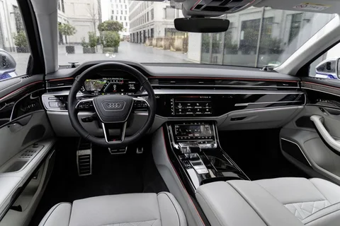 Audi A8 S8 2022 view 5