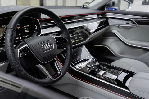 Audi A8 S8 2022 view 9