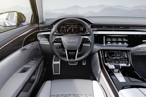 Audi A8 S8 2022 view 12