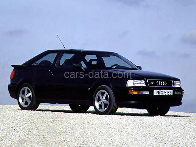 Audi Coupé S2 Quattro 1990 front view