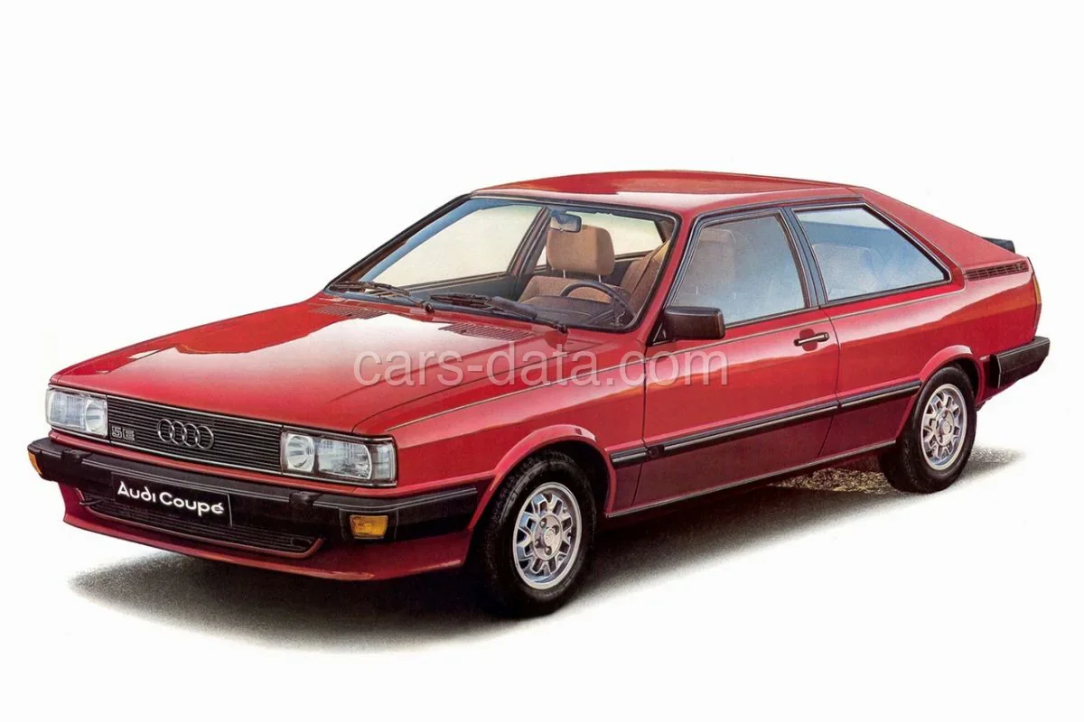 Audi Coupé GT 2.2 1982 front view
