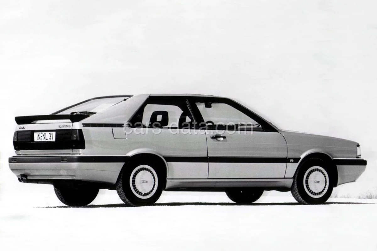 Audi Coupé Quattro 2.2 1986 front view