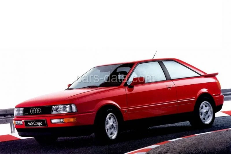 Audi Coupé 2.0 E 1990 front view