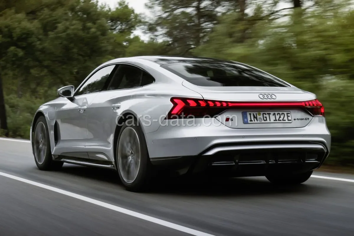 Audi e-tron GT RS e-tron GT performance 2024 front view