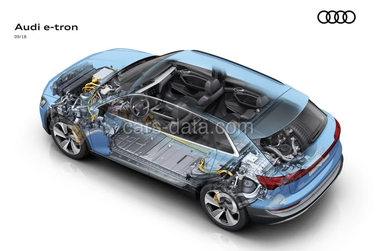 Audi e-tron 50 quattro Launch Edition 2019 front view