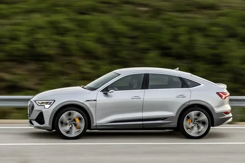 Audi e-tron Sportback S quattro 2020 view 5