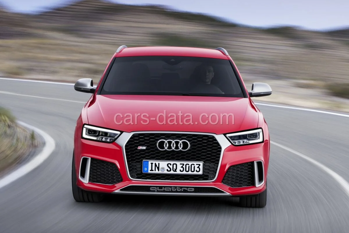 Audi Q3 2.5 TFSI RS quattro Performance 2016 front view