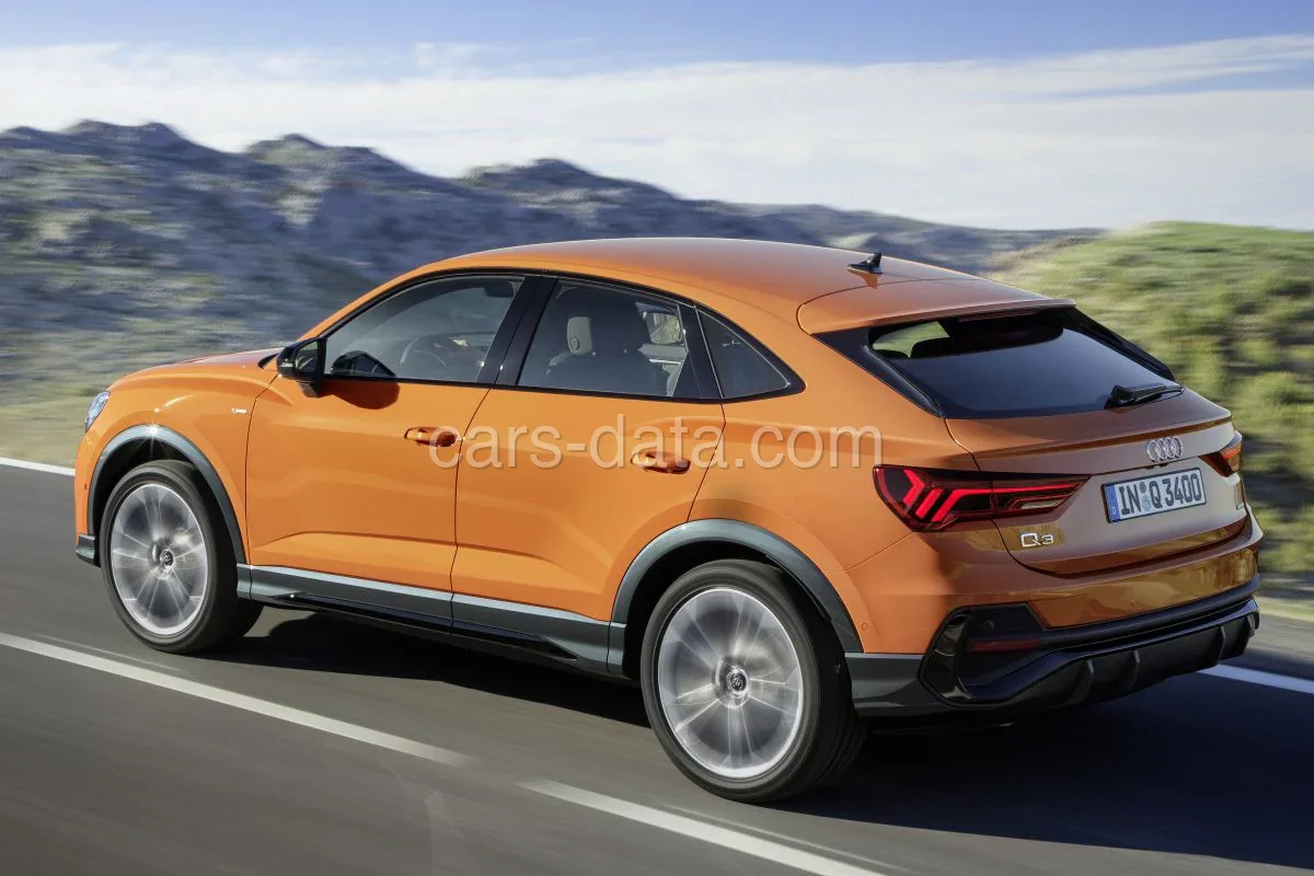 Audi Q3 Sportback 45 TFSI e Advanced edition 2021 front view