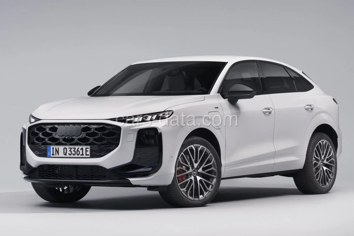 Audi Q3 Sportback e-hybrid Advanced edition 2025 front view