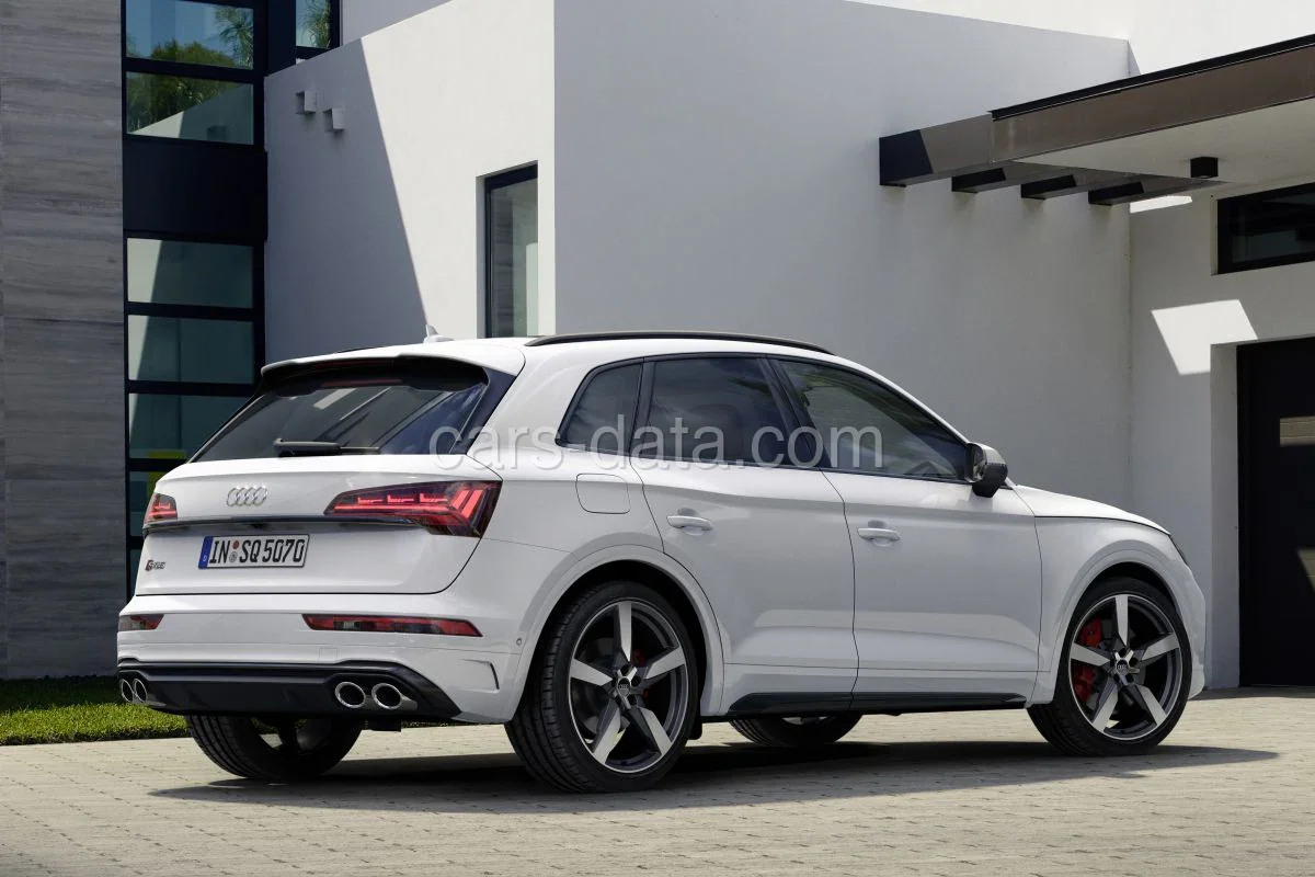Audi Q5 SQ5 TDI quattro 2021 front view